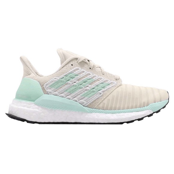 adidas Solar Boost Ultra Running Shoes Off White D97432 Womens Size 10